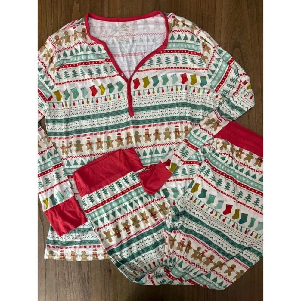 Little sleepies 3X Christmas pajama set